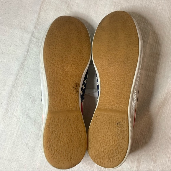 Keds Women’s Sz 7.5 Patriotic American Flag Sneaker Star’s and  Stripes Terry - Picture 9 of 9